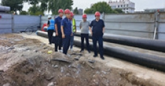 【市城市燃熱集團富泰熱力】公司領導深入在建工地檢查施工安全生產(chǎn)工作
